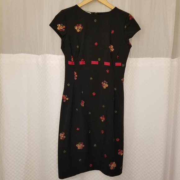 Chetta B by Sherrie Bloom and David Noviello Black Dress, Size 8, NWT, Vintage - Picture 1 of 11